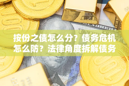 北京按份之债怎么分？债务危机怎么防？法律角度拆解债务分配与风险自保指南