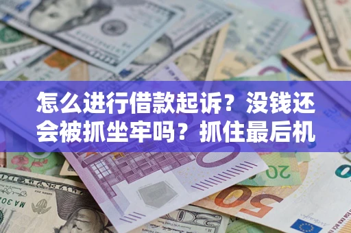 北京怎么进行借款起诉？没钱还会被抓坐牢吗？抓住最后机会！