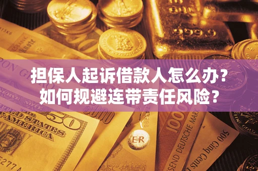 北京担保人起诉借款人怎么办？如何规避连带责任风险？