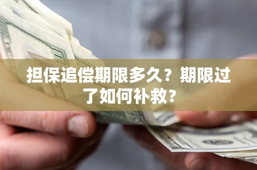 北京担保追偿期限多久？期限过了如何补救？
