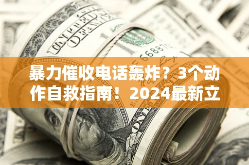 北京暴力催收电话轰炸？3个动作自救指南！2024最新立案标准全解析
